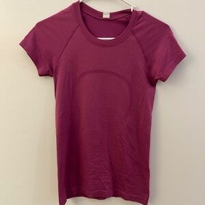 Lululemon Magenta Swiftly Tech Shirt